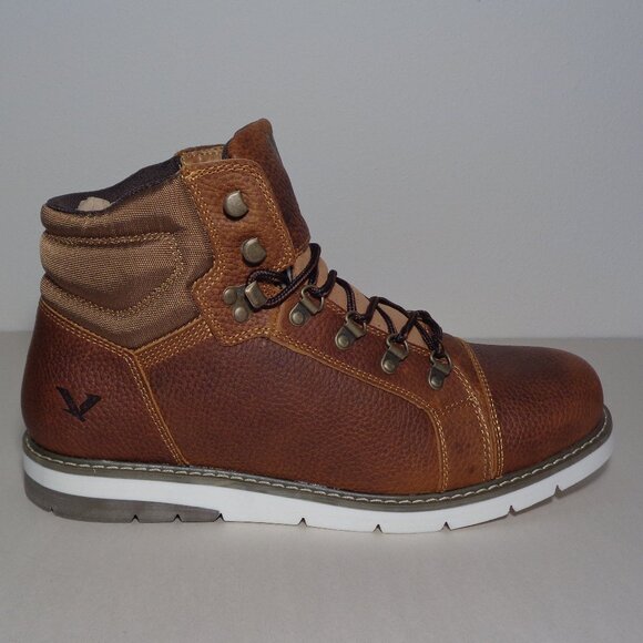 Territory Size 12 M / ATLAS / Brown / Leather / Ankle Boots / New Men's Shoes - Picture 2 of 16